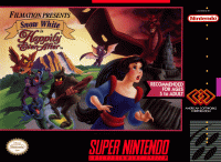 Snow White in Happily Ever After Super Nintendo  box art